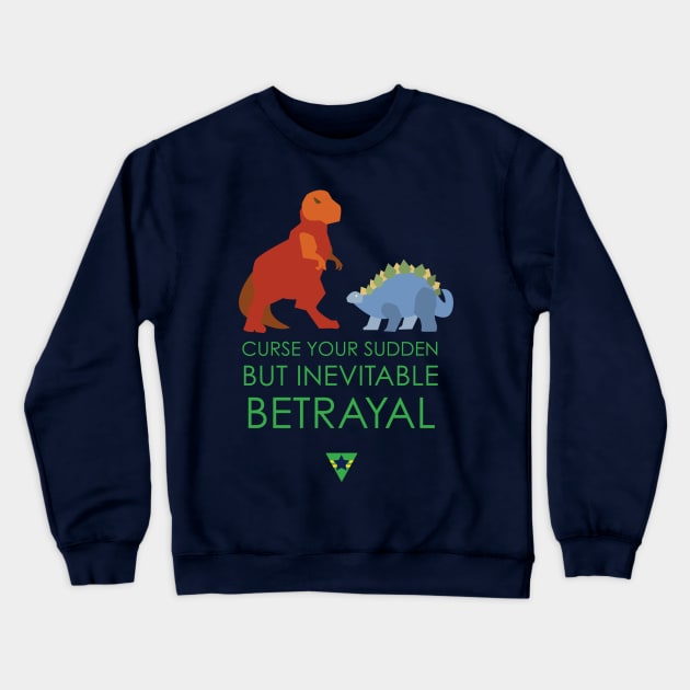 inevitable betrayal Crewneck Sweatshirt by pixelpwn